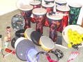 closeup drums